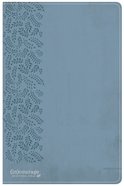 CSB Courage Devotional Bible Blue Indexed (Black Letter Edition) (In) Imitation Leather