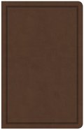 CSB Deluxe Gift Bible Brown (Red Letter Edition) Imitation Leather