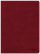 KJV Spurgeon Study Bible Crimson Imitation Leather