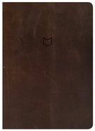 CSB He Reads Truth Bible Brown Genuine Leather