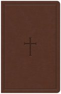 KJV Large Print Personal Size Reference Bible Brown (Red Letter Edition) Imitation Leather