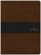 KJV Spurgeon Study Bible Black/Brown Imitation Leather