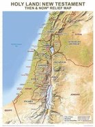 Holy Land: New Testament Then & Now Relief Map Poster