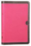 NIV Thinline Bible Pink (Red Letter Edition) Premium Imitation Leather