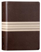 NIV Journal the Word Reference Bible Brown/Tan (Red Letter Edition) Premium Imitation Leather