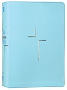 NIV the Jesus Bible Robin's Egg Blue Comfort Print Edition (Black Letter) Imitation Leather