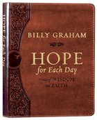 Hope For Each Day: Words of Wisdom and Faith Premium Imitation Leather
