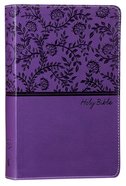 NKJV Deluxe Gift Bible Purple Red Letter Edition Premium Imitation Leather
