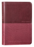 NKJV Value Thinline Bible Compact Burgundy (Red Letter Edition) Premium Imitation Leather