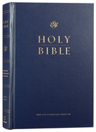 ESV Pew and Worship Bible Large Print Blue (Black Letter Edition) Hardback