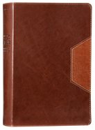 NLT Christian Basics Bible Brown/Tan (Black Letter Edition) Imitation Leather
