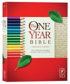 NLT One Year Bible Reflections Edition (Black Letter Edition) Paperback