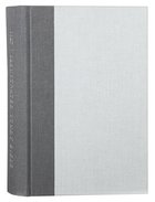 NLT Illustrated Study Bible Deluxe Linen Slate Grey (Black Letter Edition) Hardback
