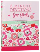 3-Minute Devotions For Girls Journal Spiral