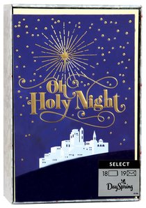 Christmas Boxed Cards: Oh Holy Night (1 John 4:9 Niv) Christmas Boxed Cards: Oh Holy Night (1 John 4:9 Niv)