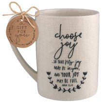 Ceramic Mug Hand Drawn Doodles: Choose Joy (John 15:11) Ceramic Mug Hand Drawn Doodles: Choose Joy (John 15:11)