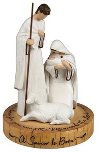 Christmas Resin Sculpture: Savior is Born (Luke 2:11) Christmas Resin Sculpture: Savior is Born (Luke 2:11)
