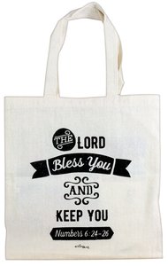 Cloth Bag: The Lord Bless You and Keep You, Cream Cloth Bag: The Lord Bless You and Keep You, Cream