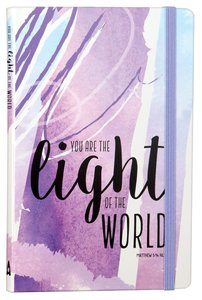Journal: You Are the Light of the World, Purple, Elastic Band Closure Journal: You Are the Light of the World, Purple, Elastic Band Closure