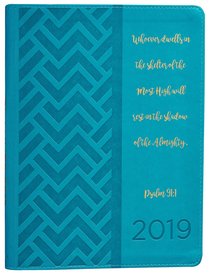 2019 Large 18-Month Diary/Planner: Teal 2019 Large 18-Month Diary/Planner: Teal