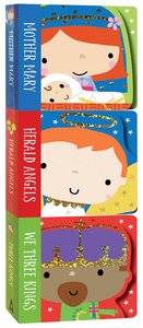 Nativity Mini Board Book Stack Set of 3: Mother Mary, Herald Angels, We Three Kings Nativity Mini Board Book Stack Set of 3: Mother Mary, Herald Angels, We Three Kings