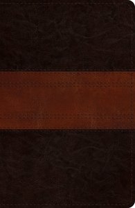 ESV Reference Bible Deep Brown/Tan Trail Design (Red Letter Edition) ESV Reference Bible Deep Brown/Tan Trail Design (Red Letter Edition)