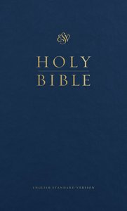 ESV Pew Bible Blue (Black Letter Edition) ESV Pew Bible Blue (Black Letter Edition)