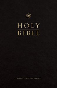 ESV Premium Pew and Worship Bible Black (Black Letter Edition) ESV Premium Pew and Worship Bible Black (Black Letter Edition)