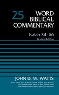 Isaiah 34-66 (#25 in Word Biblical Commentary Series) eBook
