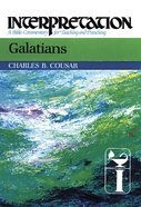 Galatians (Interpretation Bible Commentaries Series) eBook