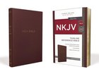 NKJV Thinline Reference Bible Burgundy (Red Letter Edition) Imitation Leather
