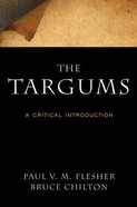 The Targums: A Critical Introduction Paperback