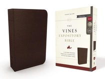 NKJV Vines Expository Bible Brown (Red Letter Edition) NKJV Vines Expository Bible Brown (Red Letter Edition)