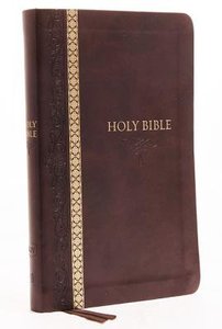 KJV Thinline Bible Brown Indexed (Red Letter Edition) KJV Thinline Bible Brown Indexed (Red Letter Edition)