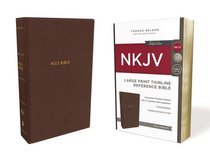 NKJV Thinline Reference Bible Large Print Brown (Red Letter Edition) NKJV Thinline Reference Bible Large Print Brown (Red Letter Edition)