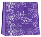 Reusable Shopping Bag: Women of Faith (Purple With Lavender Sides) Soft Goods