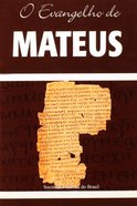 O Evangelho De Mateus (Gospel Of Matthew) Paperback