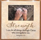 Touching Thoughts Magnet: Strength... I Can Do All Things... (Phil 4:13) Novelty