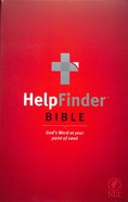 NLT Helpfinder Bible (Red Letter Edition) Hardback
