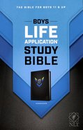 NLT Boys Life Application Study Bible (Black Letter Edition) Hardback