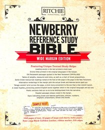KJV Newberry Reference Bible KJV Newberry Reference Bible