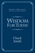 Wisdom For Today Daily Devotional Paperback