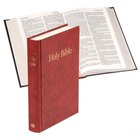 KJV Royal Ruby Holy Bible Compact Red (Black Letter Edition) Hardback