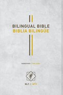 Nlt/Ntv Bilingual Bible/ Biblia Bilingue Gray (Black Letter Edition) Hardback