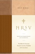 NRSV Standard Bible With Apocrypha Tan/Brown Imitation Leather