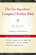 NRSV Go-Anywhere Compact Thinline Bible Black Bonded Leather