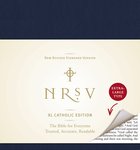 NRSV Xl Bible Catholic Edition Navy Hardback