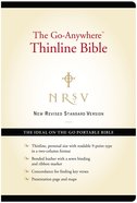 NRSV Go-Anywhere Thinline Black Bonded Leather