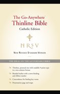 NRSV Go-Anywhere Thinline Catholic Edition Black Bonded Leather