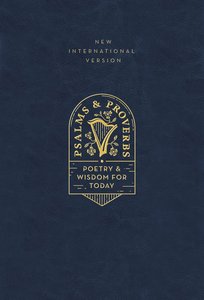 NIV Psalms and Proverbs Navy NIV Psalms and Proverbs Navy
